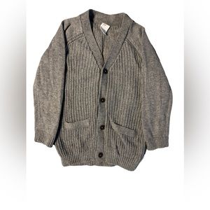 H&M Rib-knit Cotton Cardigan Boys Size 1 1/2-2Y